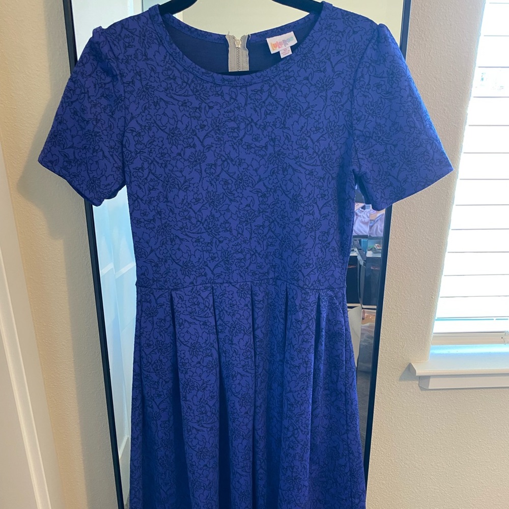 Lularoe Amelia jacquard dress